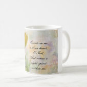 Psalm 51:10 Erstelle in mir ein sauberes Herz O Go Kaffeetasse (VorderseiteRechts)