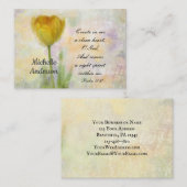 Psalm 51:10 Erstelle in mir ein sauberes Herz O Go Visitenkarte (Vorne/Hinten)