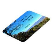 Psalm 51:10 Erstelle mir ein sauberes Herz. Magnet (Linke Seite)