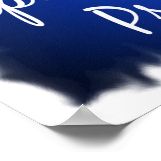 Psalm 51:10 poster (Ecke)