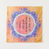 Psalm 51:10 wandteppich (Vorderseite (Horizontal))