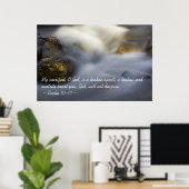 Psalm 51:17 Poster (Heimbüro)