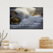 Psalm 51:17 Poster (Küche)