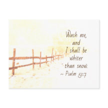 Psalm 51:7 Wash mich und ich werde weißer sein als