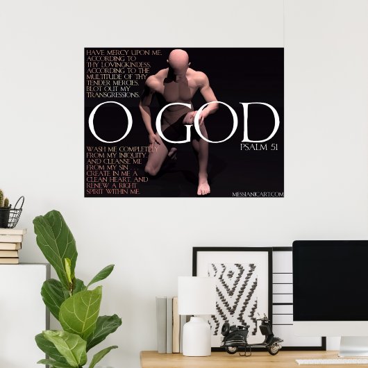 Psalm 51 poster (Heimbüro)