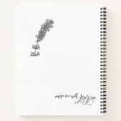 Psalm 51 Spiral-Notebook Notizblock (Rückseite)