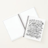 Psalm 51 Spiral-Notebook Notizblock (Innenseite)