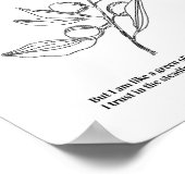 Psalm 52:8 poster (Ecke)