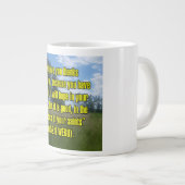 Psalm 52:9 WEBU Tasse (Vorderseite Rechts)