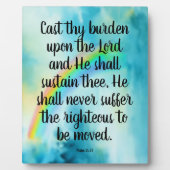 Psalm 55:22 fotoplatte (Vorderseite)