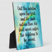 Psalm 55:22 fotoplatte (Seite)