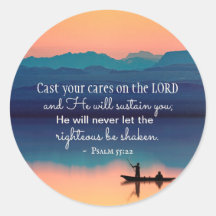 Psalm 55:22 Kümmern Sie sich um den LORD