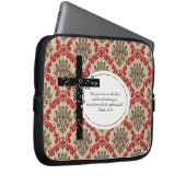 Psalm 55:22 Notebook- oder Netbook Carrier Sleeve (Vorne Rechts)