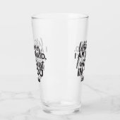 Psalm 56:3 Bibelverse Kunst "Ich werde dir vertrau Glas (Links)