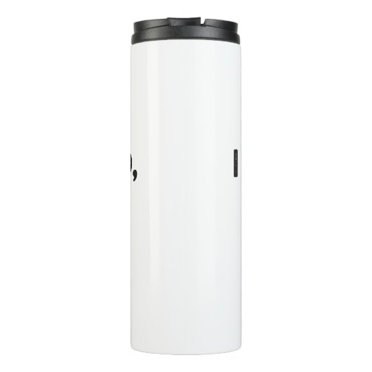 Psalm 56:3 Bibelverse Kunst "Ich werde dir vertrau Thermosbecher (Rückseite)