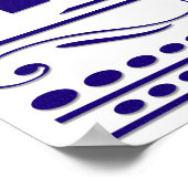 Psalm 56:3 Bibelverse-Poster Poster (Ecke)