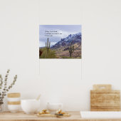 Psalm 56:3 Poster (Küche)