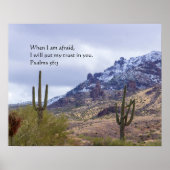 Psalm 56:3 Poster (Vorne)