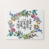 Psalm 56:3 Wenn ich fürchte, ich vertraue Ihnen Puzzle (Horizontal)