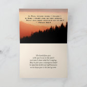 Psalm 56:4 In Gott vertraue ich nicht fürchten Karte (Innenseite)