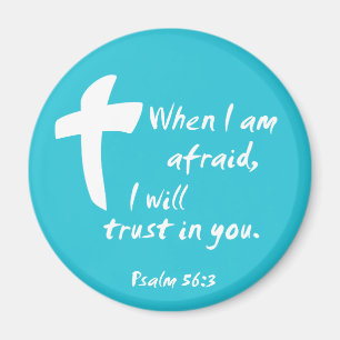 Psalm 56: Wenn ich Angst habe, vertraue ich auf Magnet