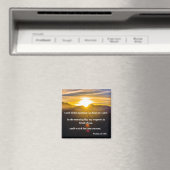 Psalm 5:3 Das Verse der Friedensbibel am Morgen Magnet (In Situ (Geschirrspüler))