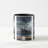 Psalm 61:1-3 KJV Bibelverse Zwei-Tone-Tasse Tasse (Zentrum)