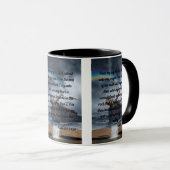 Psalm 61:1-3 KJV Bibelverse Zwei-Tone-Tasse Tasse (VorderseiteRechts)