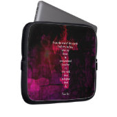 Psalm 61:2 Bibel Verse Inspiration Zitat Laptopschutzhülle (Vorne Rechts)