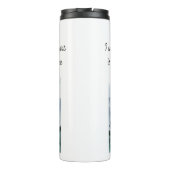 Psalm 61:2 Führe mich zum Rock Bible Verse Thermosbecher (Rückseite)