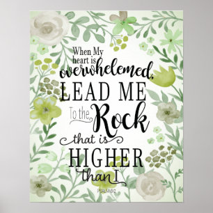 Psalm 61:2 poster