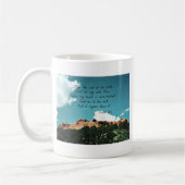 Psalm 61:2 Vom Ende der Erde... Kaffeetasse (Links)