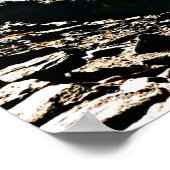 Psalm 61:2 Vom Ende der Erde... Poster (Ecke)