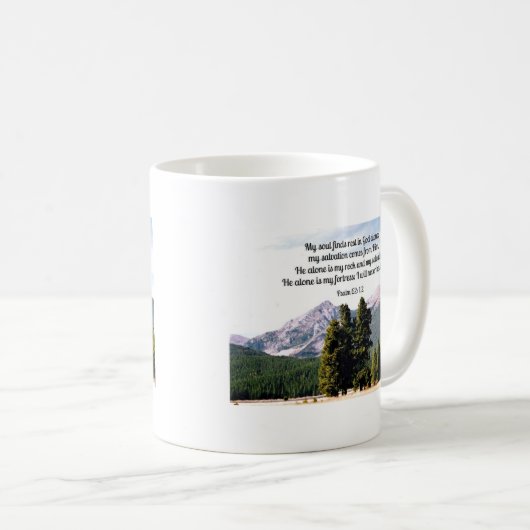 Psalm 62:1,2 kaffeetasse (VorderseiteRechts)