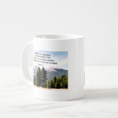 Psalm 62:1,2 kaffeetasse (Vorderseite Links)