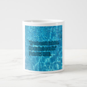 Psalm 62:1 WEBU Tasse