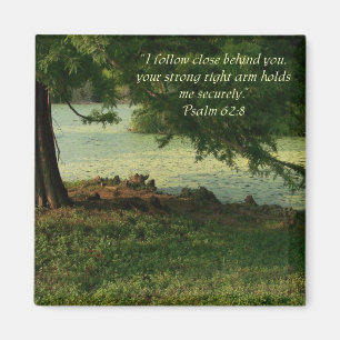 Psalm 62:8 Naturmagazin Magnet