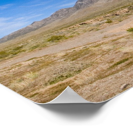 Psalm 63:1 Poster (Ecke)