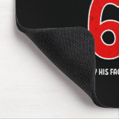 Psalm 67 Möge sein Angesicht über uns leuchten Gla Mousepad (Ecke)