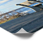 Psalm 68:19 Lob sei zum Herrn, zu Gott .... Poster (Ecke)