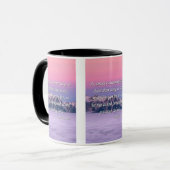 Psalm 68:2 KJV Bibelverse Zwei-Tone-Tasse Tasse (Vorderseite Links)