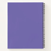 Psalm 68:4, Hardcover 8.5 X 11" Notebook Notizblock (Rückseite)