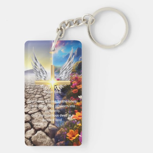 Psalm 68 schlüsselanhänger (Rückseite)