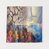 Psalm 68 wandteppich (Vorderseite (Horizontal))