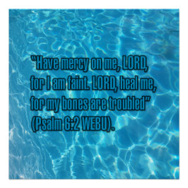 Psalm 6:2 WEBU Poster