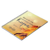 Psalm 71:14 Ich werde immer HOPE Personalisiert Notizblock (Linke Seite)