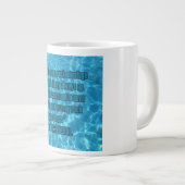 Psalm 71:3 WEBU Mug Jumbo-Tasse (Vorderseite Rechts)