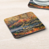 Psalm 72:19 Bibel Verse Gottes Ruhm Untersetzer (Linke Seite)