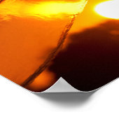 Psalm 72:19 Ließ die Erde mit Seiner Herrlichkeit  Poster (Ecke)