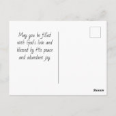 Psalm 72:19 Ließ, die Erde mit Seiner Herrlichkeit Postkarte (Rückseite)